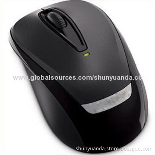 Wireless mouse USB mouse interface, reception range of 10m, transmission frequency of 2.4GHz